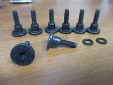 8 OEM Pendaliner Duraliner Revestimiento de cama Puerta trasera Pieza M6 Tornillos Dodge Ram ETC