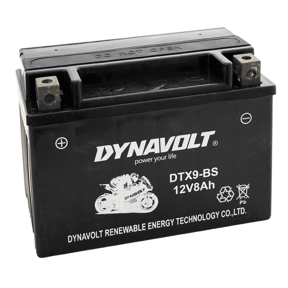 Motorradbatterie Dynavolt YTX9-BS AGM 50812 8Ah 12V VRLA Bike Roller Quad NEU