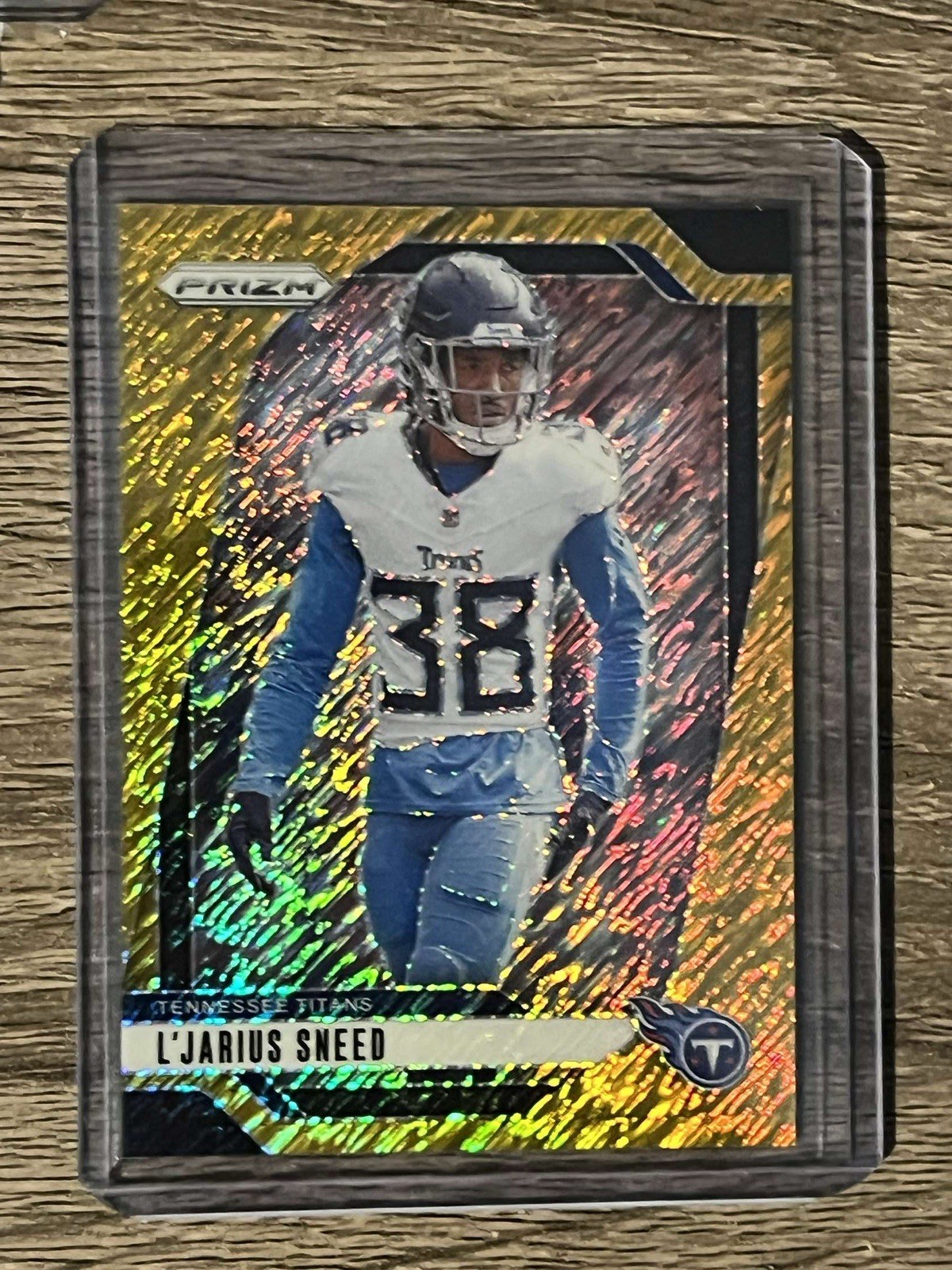 2024 Prizm GOLD Wave /10 #283 L’Jarius Sneed Titans SSP