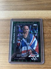 2025 Topps Chrome F1 Lewis Hamilton Grand Prix Forest Green Refractor 134/140