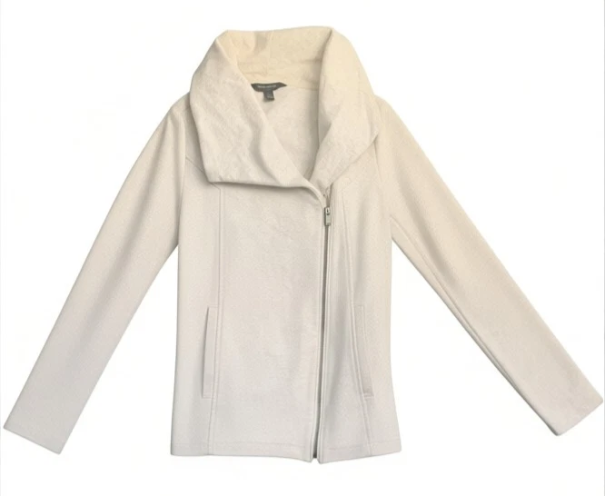 Banana Republic Factory Moto Zip Light Jacket XS #239E