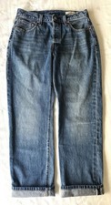 Levi  s 501 '90s XX Selvedge Denim Big E Button Fly Leather Patch 28x30