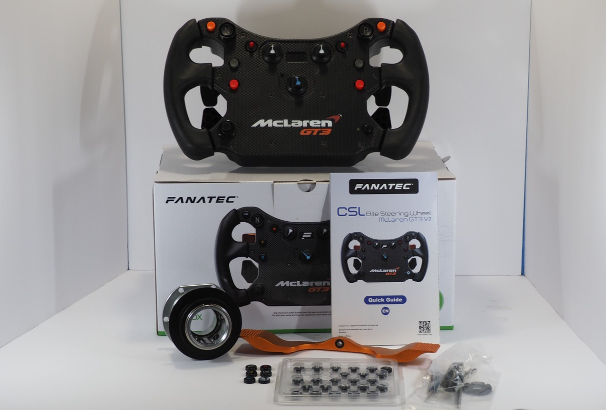 CSL FANATEC McLaren GT3 V2 QR1 & QR2 and SimMakerZ Magnetic