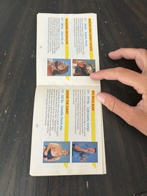 Nintendo NES solo manuale WWF Wrestlemania Challenge 