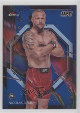 2024 Topps Finest UFC Common Blue Refractor 133/200 Nicolas Dalby #87 8d3