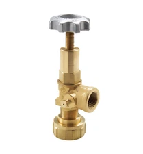 REGO 3121 Unloading Adapter 1-3/4" ACME x 3/4" FNPT Brass LP Gas Fitting