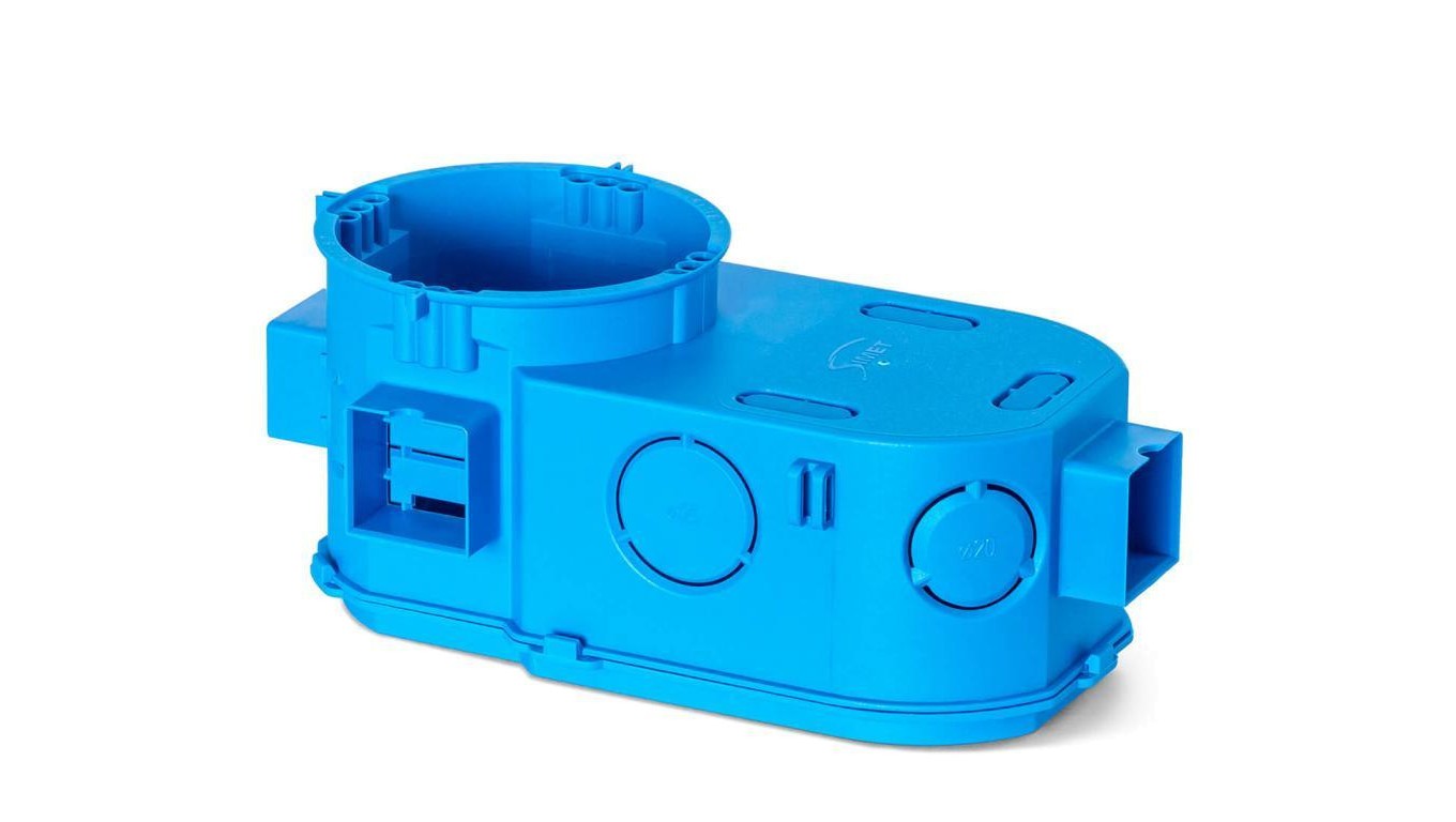 Flush Mount Box for Electronics Series Blue Bezh 34117203