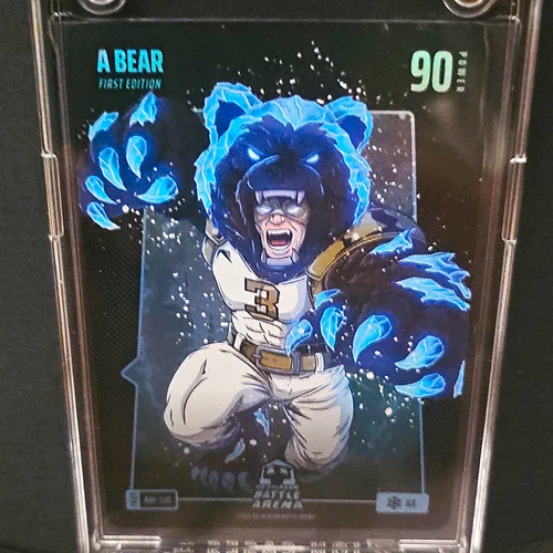 Tecmo Bowl Bo Jackson Battle Arena A BEAR Bobby Herbert Ice ABF Alpha Battlefoil