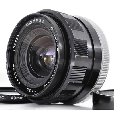 F/3.5 Camera Lenses Olympus Zuiko 28mm Focal for sale | eBay