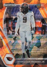 2021 Panini Prizm Draft Picks - Hamilcar Rashed Jr. #141 Orange Ice Prizm (RC)
