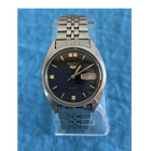 Vintage Seiko 5 6309-8840 Automatic Black Dial Golden Indices Runs
