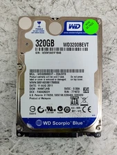 WESTERN DIGITAL WD3200BEVT WD3200BEVT-22A23T0 Hard Drive 2.5 SATA 320GB