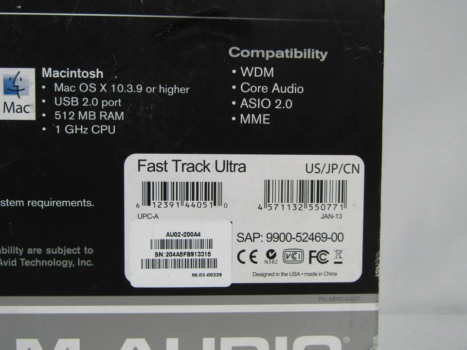 M-Audio Fast Track Ultra High-Speed 8X8 Interface MX Core DSP Technology - Image 4 of 4