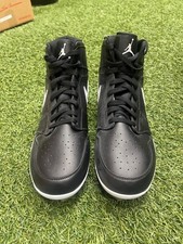 NEW NIKE JORDAN 1 RETRO METAL BASEBALL CLEATS MEN'S SIZE 13 [BLACK/WHITE] NK44