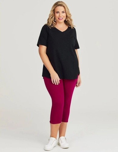 New VIRTUELLE The Best Friend Crop Jegging-Size 22 - Picture 3 of 5