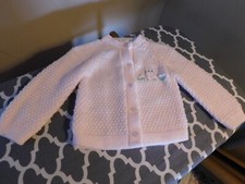 Japan Babycrest Baby Sweater Vintage w/ Puppy Dog