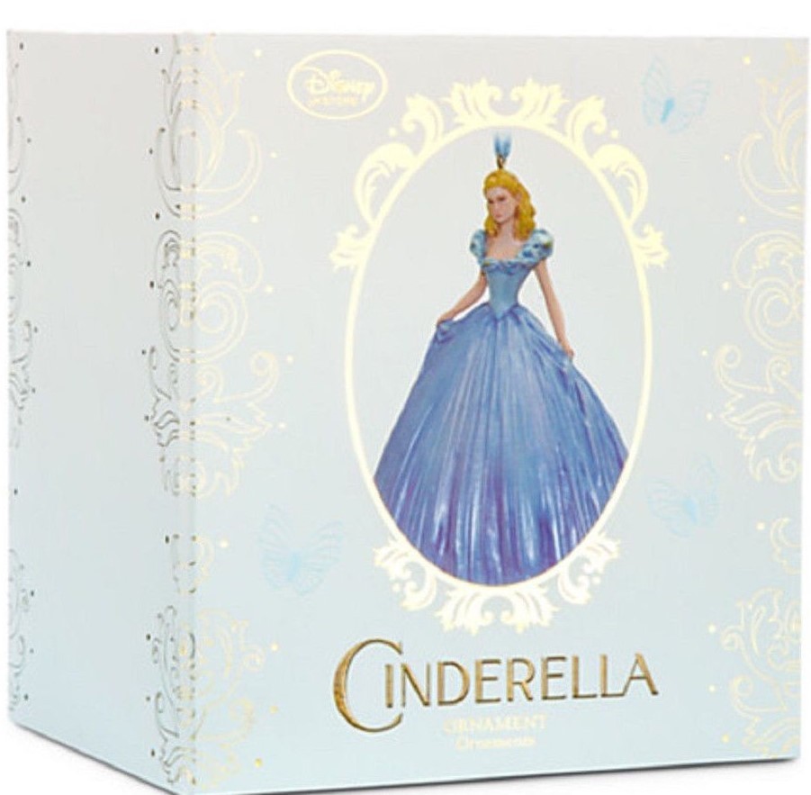 Disney Store Cinderella Live Action Ornament Princess Christmas
