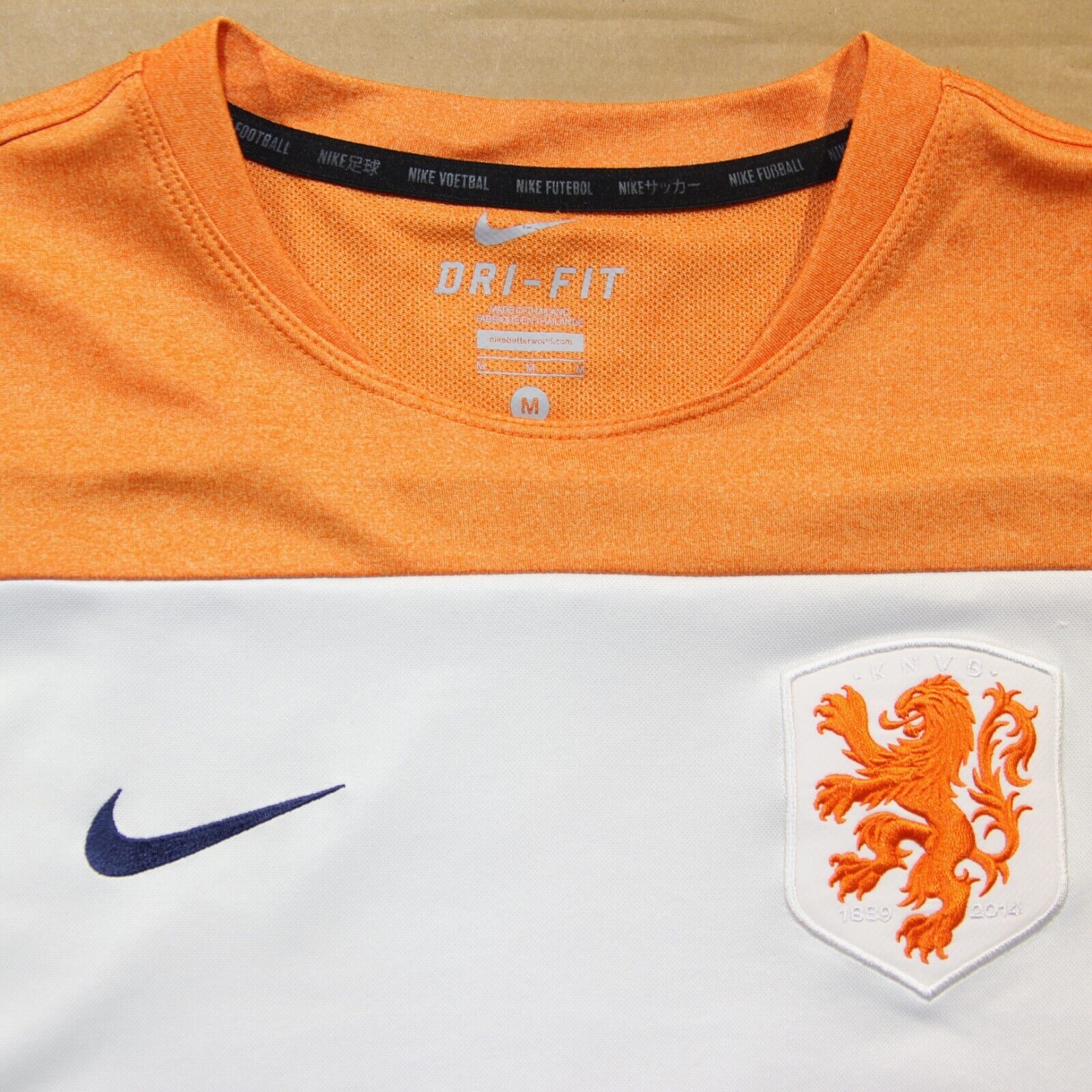 Netherlands Soccer National Team Holland KNVB Football Jersey Shirt Mens  Size S