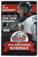 2014-15 Saginaw Spirit OHL Hockey Schedule !!! Pepsi