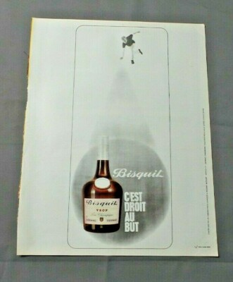 ALTE WERBUNG ADVERT CLIPPING 170519 BISQUIT LE COGNAC VSOP FINE CHAMPAGNE