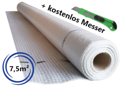 UNTERSPANNBAHN Dachfolie Verstärkt SECCO CLASSIC 110 g/m² Dachbahn || 7,5m² ||