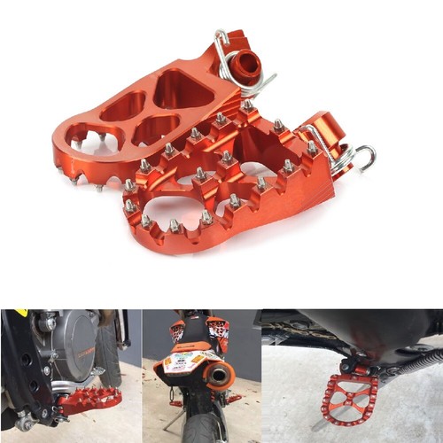Billet Offroad Wide Foot Pegs Footpegs YZ250X YZ450FX 16-24 WR 250 450 R X 07-20 - Picture 15 of 22