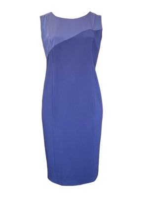 Robe Marina Taille 20W Neuve Avec étiquettes - Robe De Cocktail Sans Manches, Noir, En Polyester/elastane