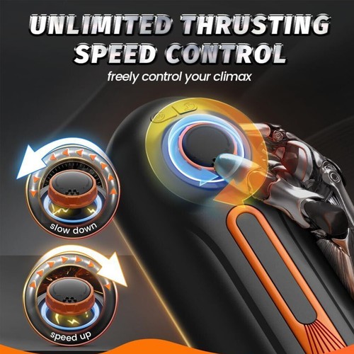 Automatic Masturbator Thrusting Sucking Vibrating Heating Male Stroker Sex Toys - Picture 5 of 8