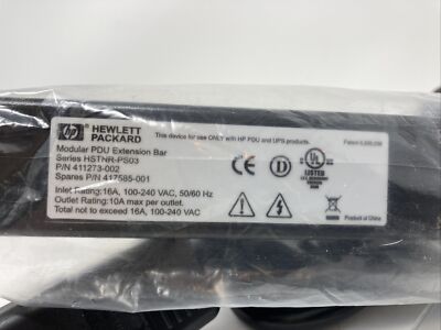 HP AF500A Four Sticks PDU Expansion 7XC-13 Sticks Only No Core