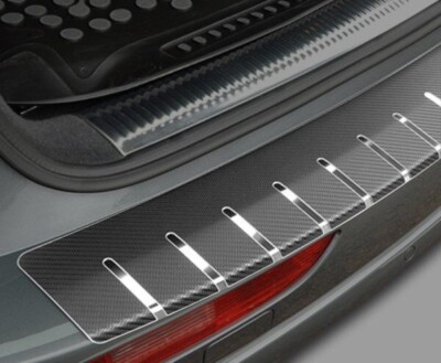 für FORD EXPLORER 2012-2015 LADEKANTENSCHUTZ EDELSTAHL + CARBON