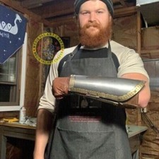 Medieval Pair of Arm bracers Guard fantasy warrior LARP Halloween Gift Item