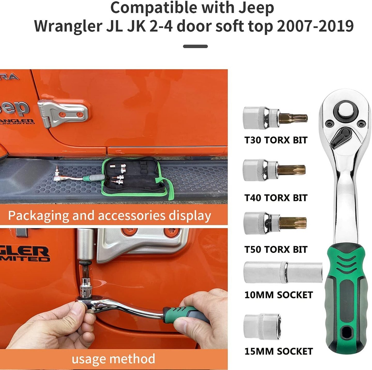 Interesting What Size Torx Bit For Jeep Wrangler Doors Photos