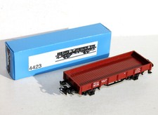 MARKLIN HO N°4423 WAGON TOMBEREAU PLAT DB 323 1 791-8, TRANSPORT MINIATURE TRAIN