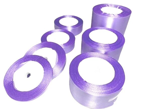 25 yards SATIN RIBBON ROLL for Crafts/Parties/Weddings/Decorations/kids hair bow - Image 3 of 4