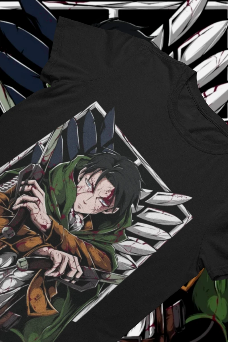 Attack on Titan Eren Final Shingeki No Kyojin Anime AOT Tshirt T-Shirt Tee  Sizes