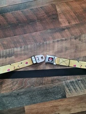 Buckle-Down Seat Belt Style Pokemon Pikachu Pokeball Yellow Nintendo