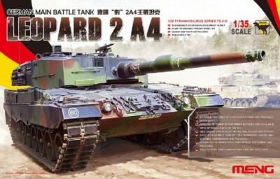 Meng Model 1/35 TS016 German Main Battle Tank Leopard 2 A4