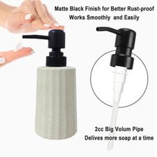 Small Soap Dispenser Dish Hand for Bathroom Kitchen Bar Accessories with Pump