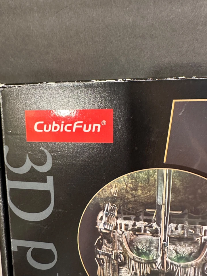 Kit Modelo 3D/LED Barco Pirata Holandés Volador/Caja Abierta Rompecabezas/Contenido Sellado Foto 3 de 4