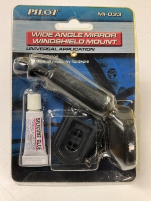 Pilot MI-033 Universal Wide Angle Mirror Windshield Mount