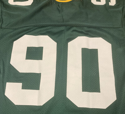 Vintage Green Bay Packers Jersey Champion #90 Made in the USA NFL