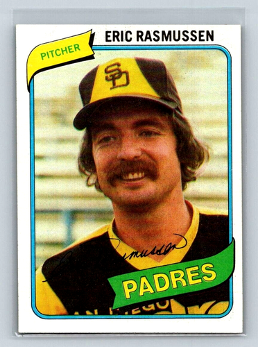 Eric Rasmussen 1980 MLB Topps Eric Rasmussen #531 San Diego Padres 80-T-BBC | eBay