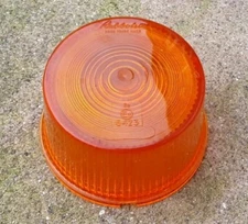 Classic Truck Bus Lorry Rubbolite Round Indicator Light Lens FREE UK POST