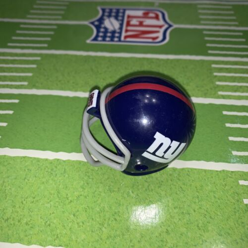 NFL NY Giants Mighty Racers remplacement mini casque de football garniture de gâteau - Photo 1/7