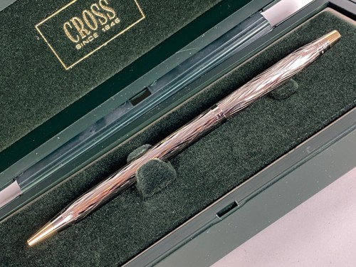 JWL #402-4 NEW CROSS PLATINUM/23K ELECTROPLATED GOLD JEWELERS STREAMERS BP PEN - Picture 4 of 9