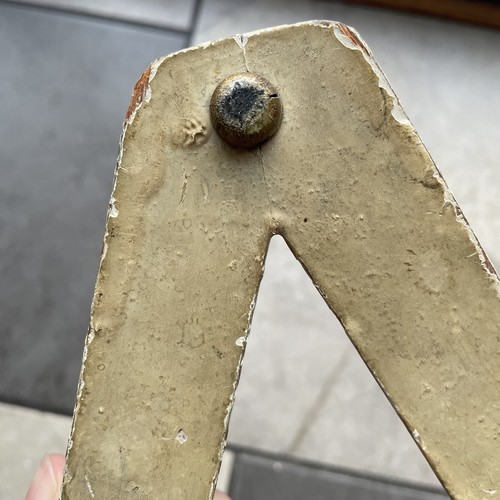 Antique Wooden Cribbage Board Triangle 19th C. Victorian Game Primitive - 第 9/12 張圖片