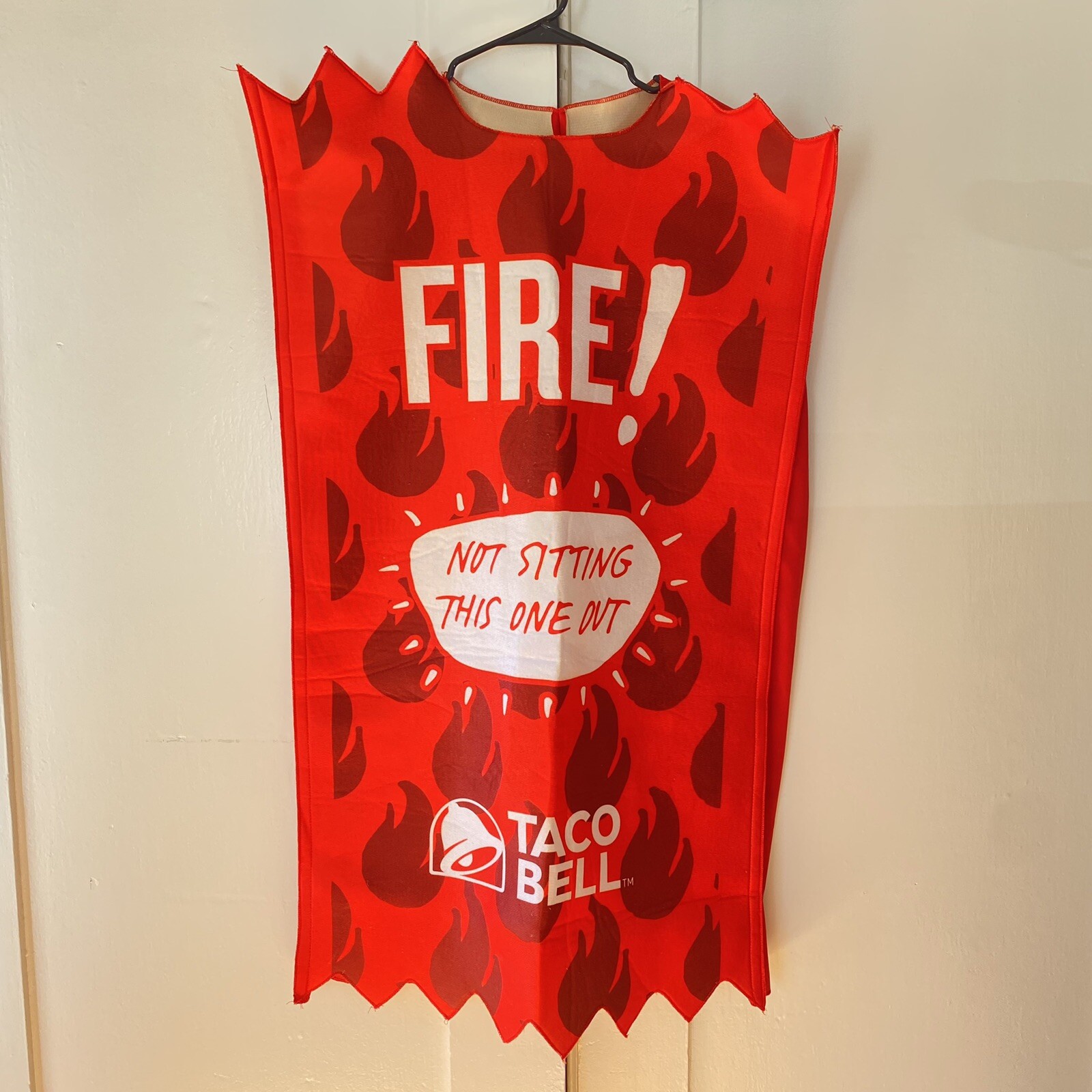 Taco Bell Fire Hot Sauce Costume Adult Mens Womens Ha… Gem