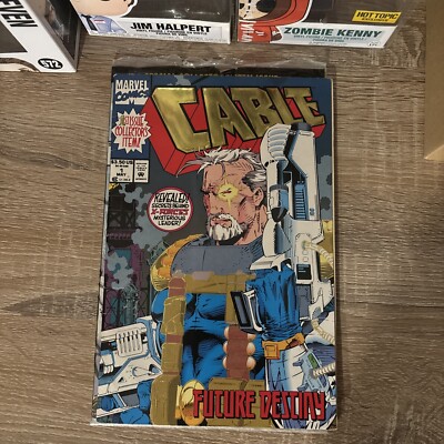 Cable #1 (Marvel 1993) Exclusive Premiere Gold Foil Wraparound Variant!