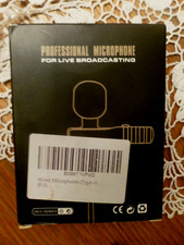 Professional Microphone For Live Broadcasting, Type C Plug, Open Box