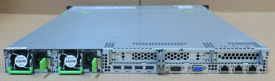 Fujitsu Primergy RX1330 M3 4C E3-1270v6 32GB 1.56TB 1U Rack Short Depth Server - Image 3 of 4